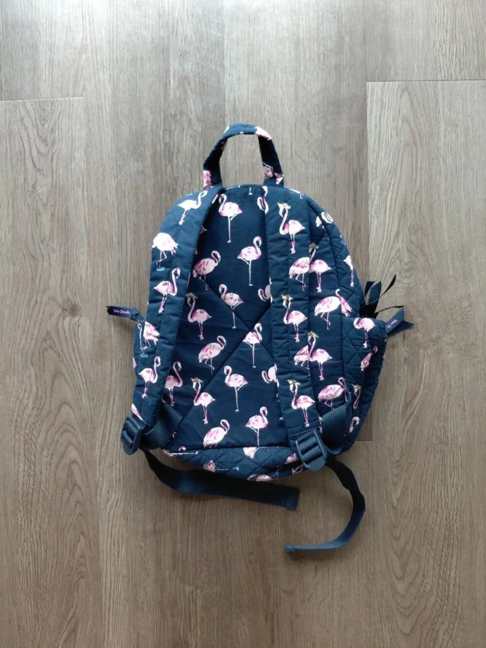 Vera Bradley Flamingo Pattern Mini Backpack